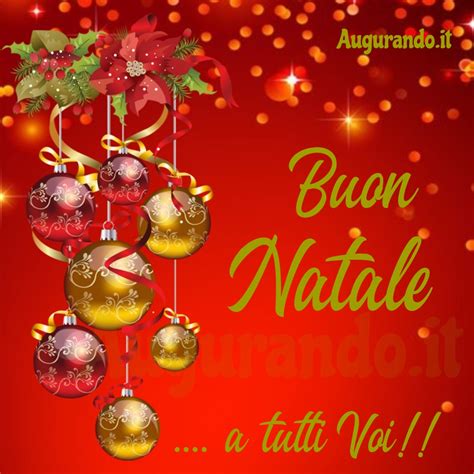 auguri di buon natale immagine